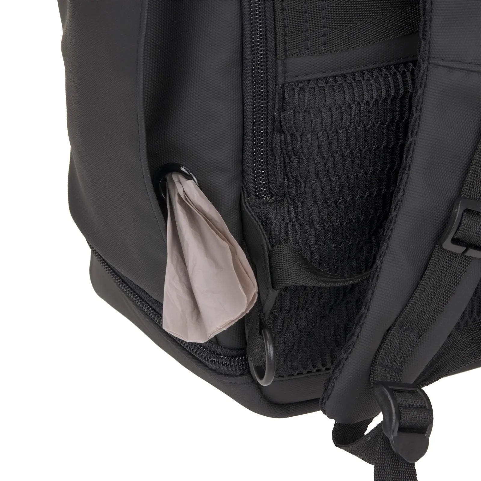 Palopa Rolltop Rucksack Yoska, Schwarz