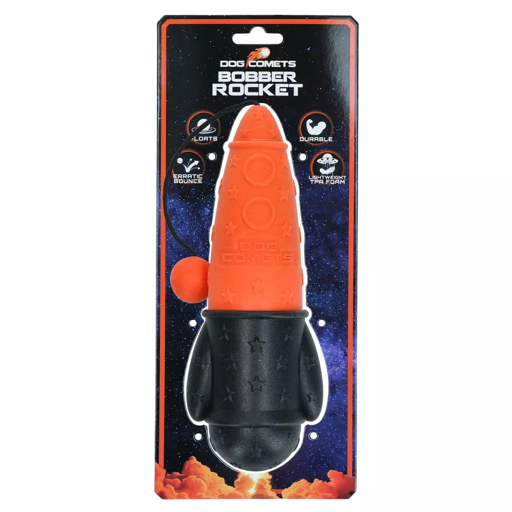 Dog Comets Bobber Rocket orange