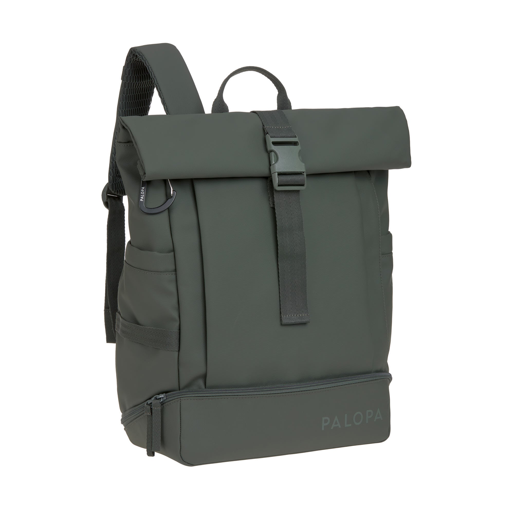 Palopa Rolltop Rucksack Yoska, Dunkelgrün