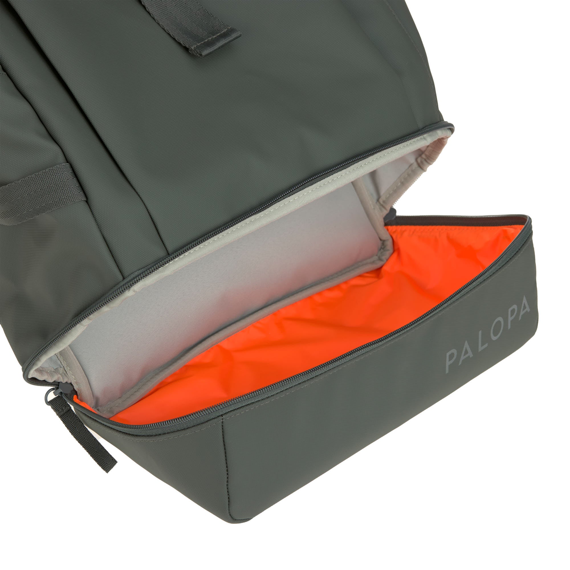 Palopa Rolltop Rucksack Yoska, Dunkelgrün