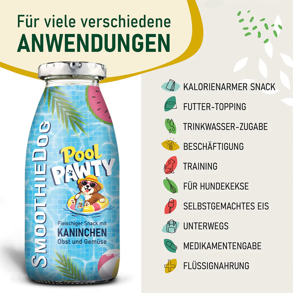 SmoothieDog Summer-Edition Pool Pawty