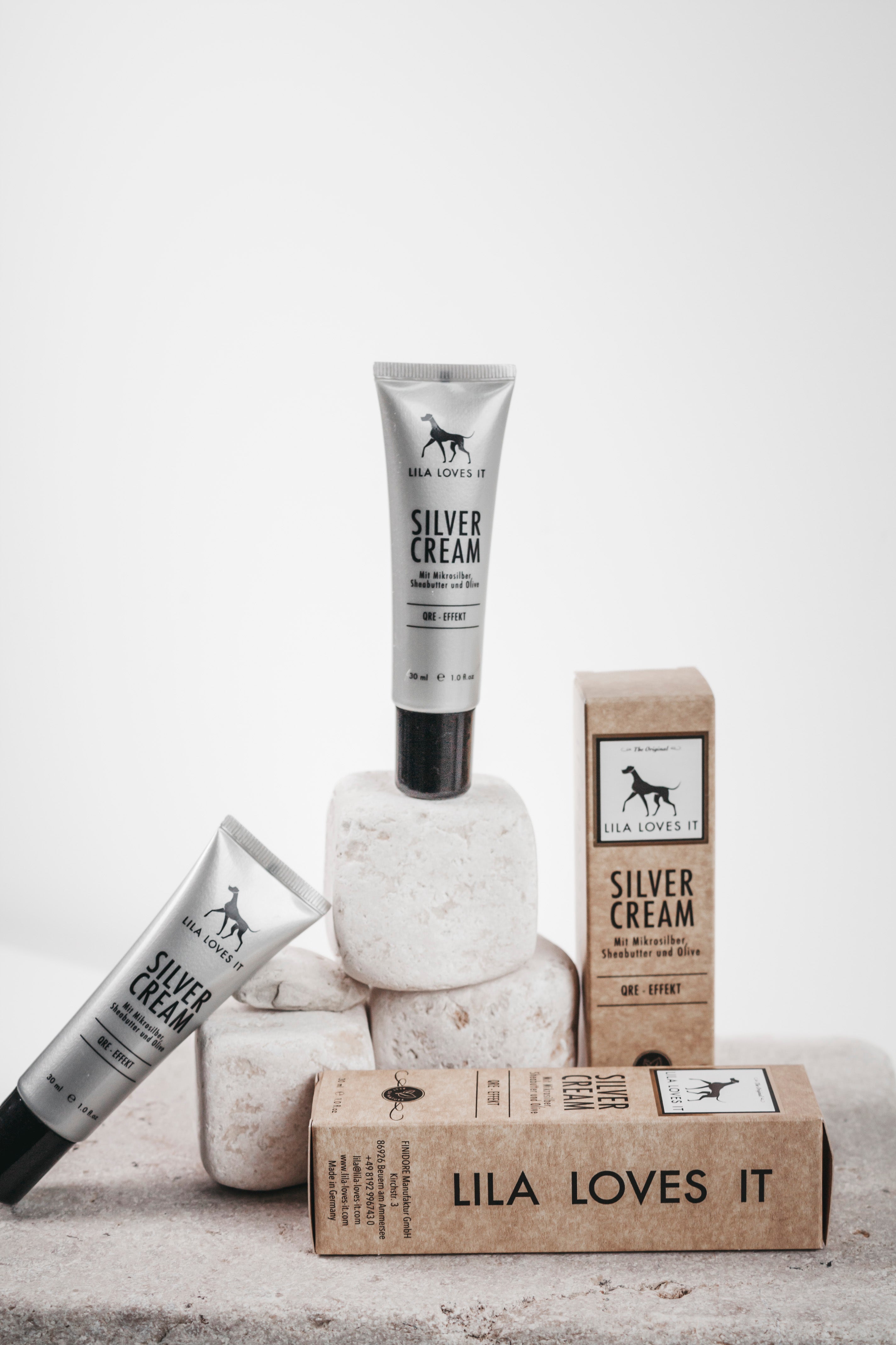 LILA LOVES IT® Silbercreme für Hunde - 30 ml