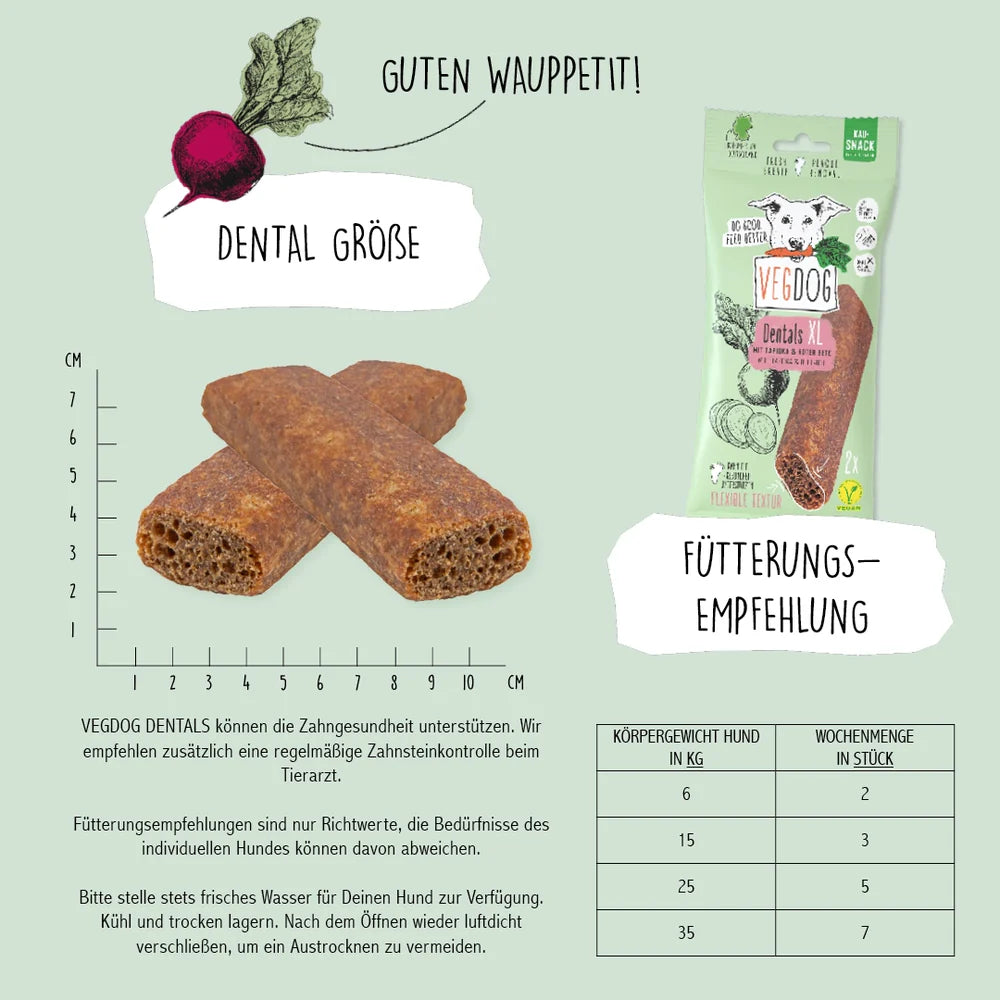 VEGDOG DENTALS XL