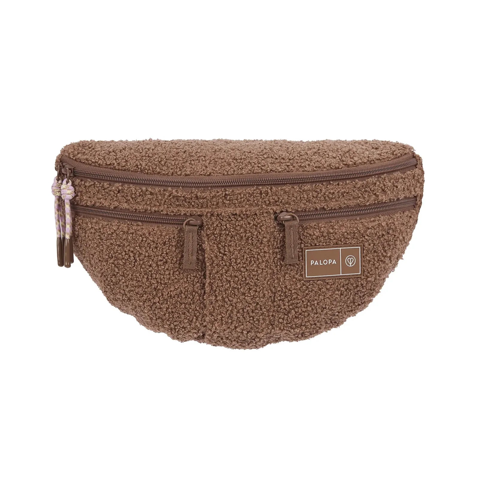 Leckerlitasche Emma von Palopa Teddy-Fleece Braun