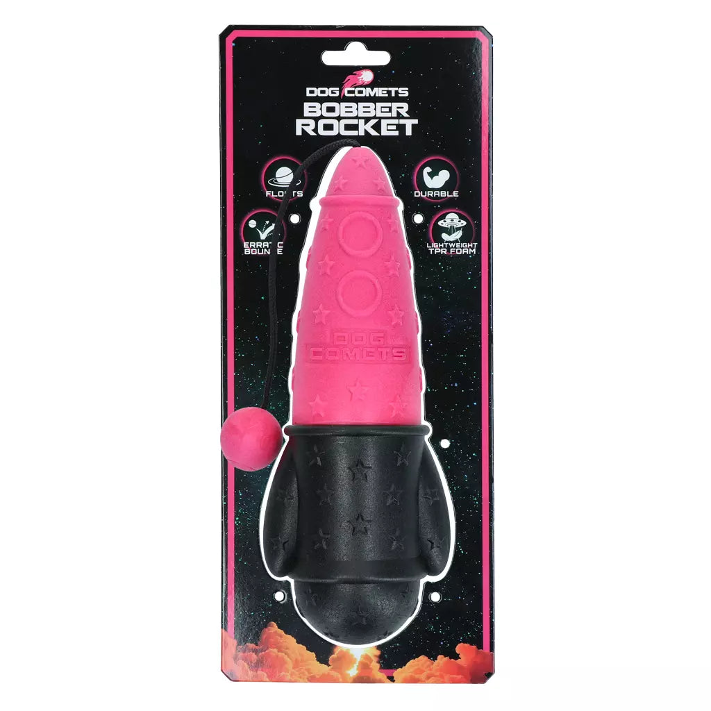 Dog Comets Bobber Rocket Rosa