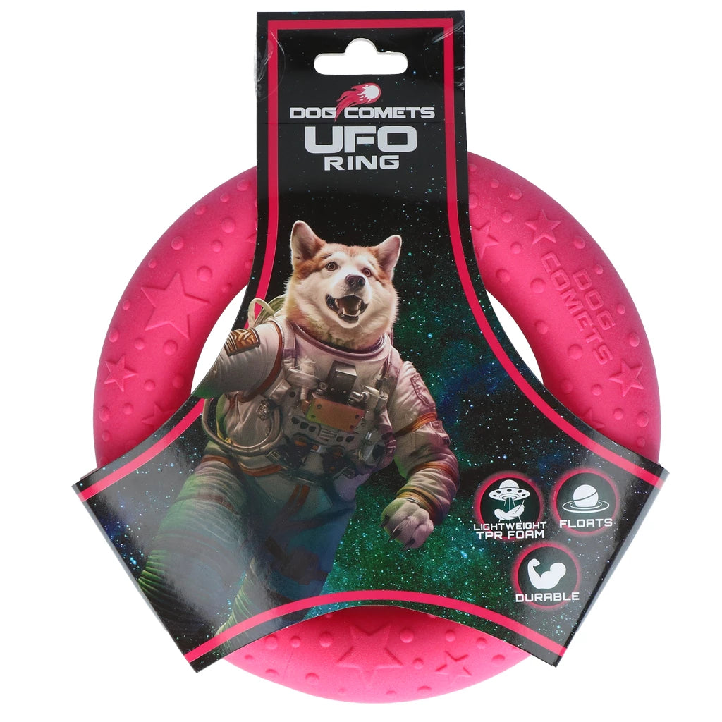 Dog Comets Ufo Ring rosa