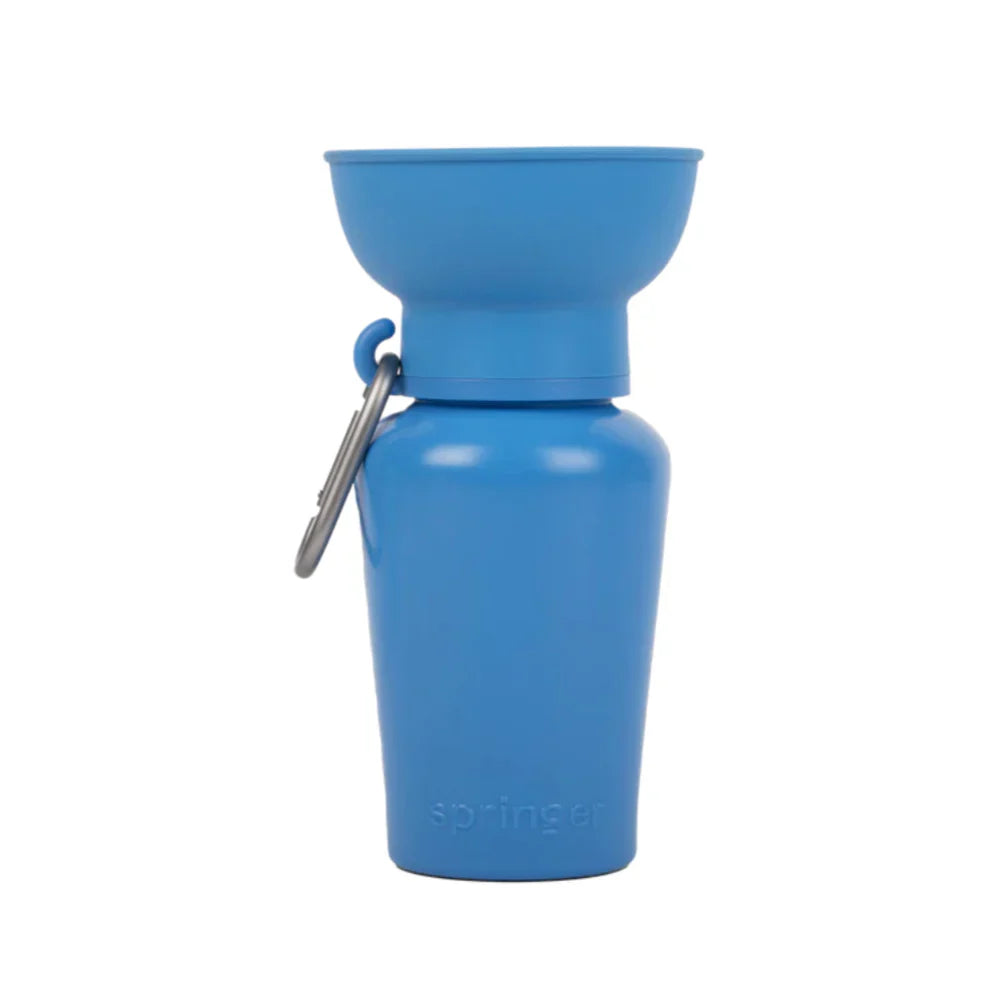 Springer Reisetrinkflasche Flip, 590ml blueberry