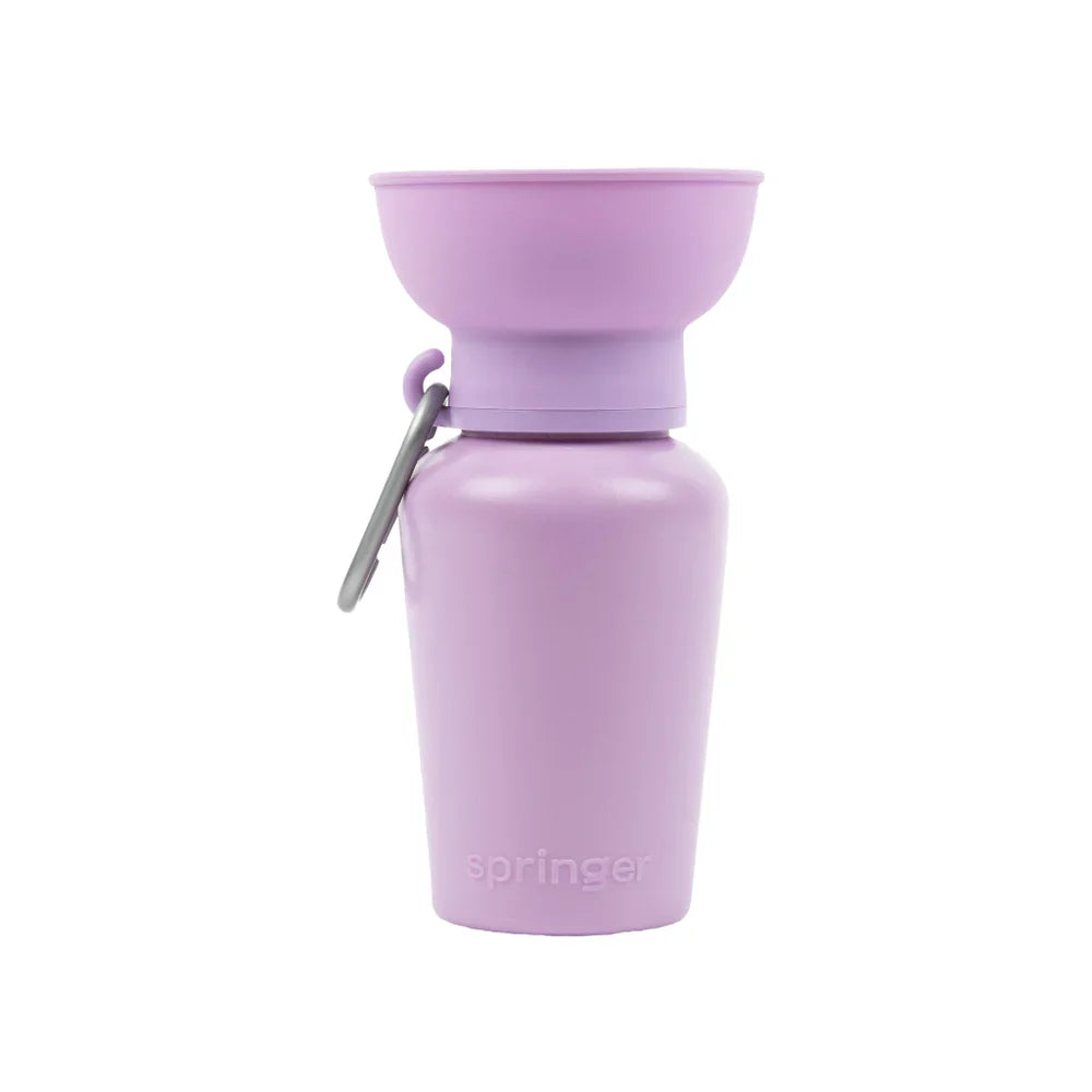 Springer Reisetrinkflasche Flip, 590ml Lila