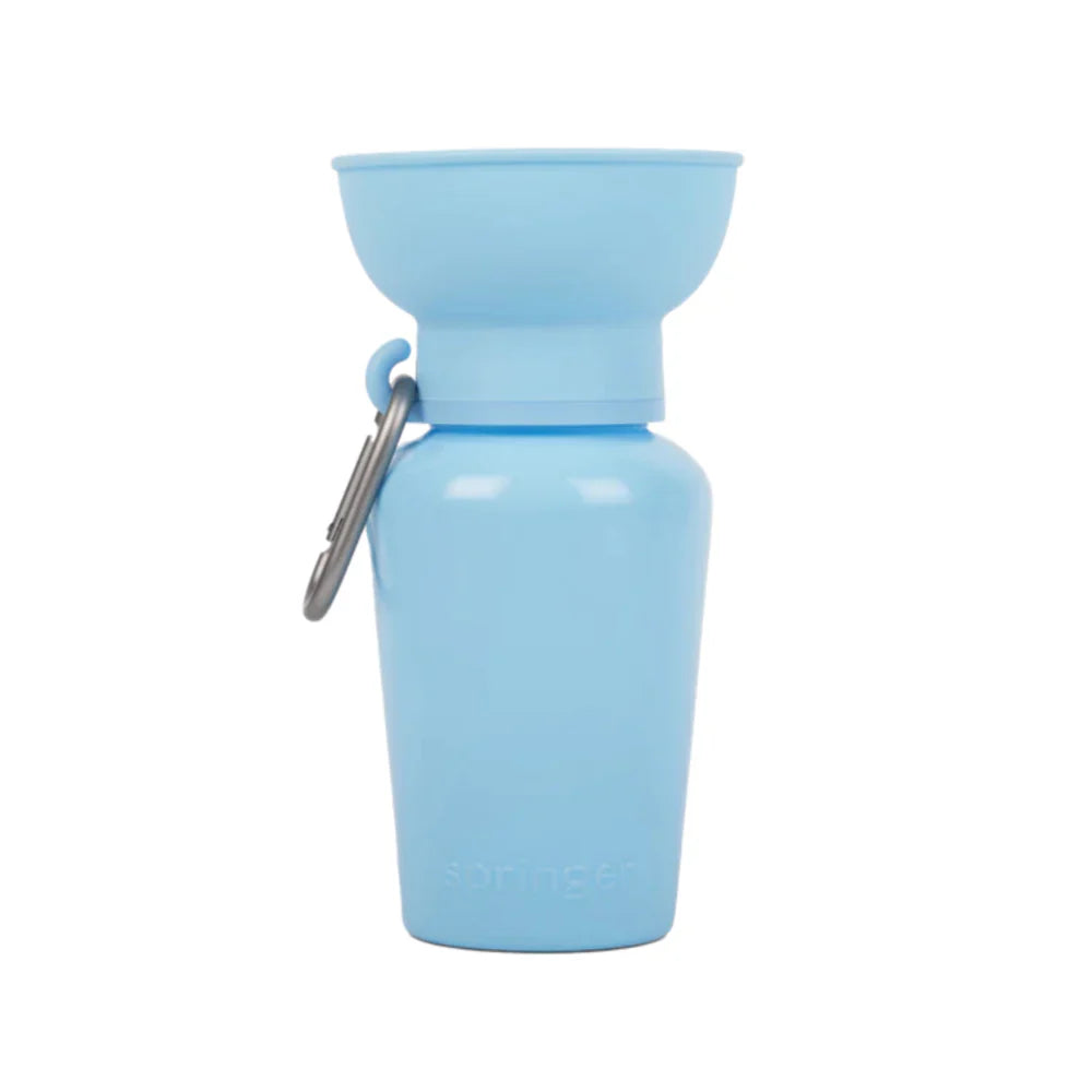 Springer Reisetrinkflasche Flip, 590ml Sky blue