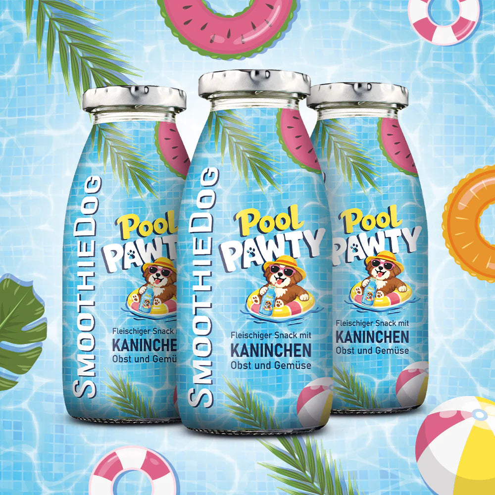 SmoothieDog Summer-Edition  Pool Pawty