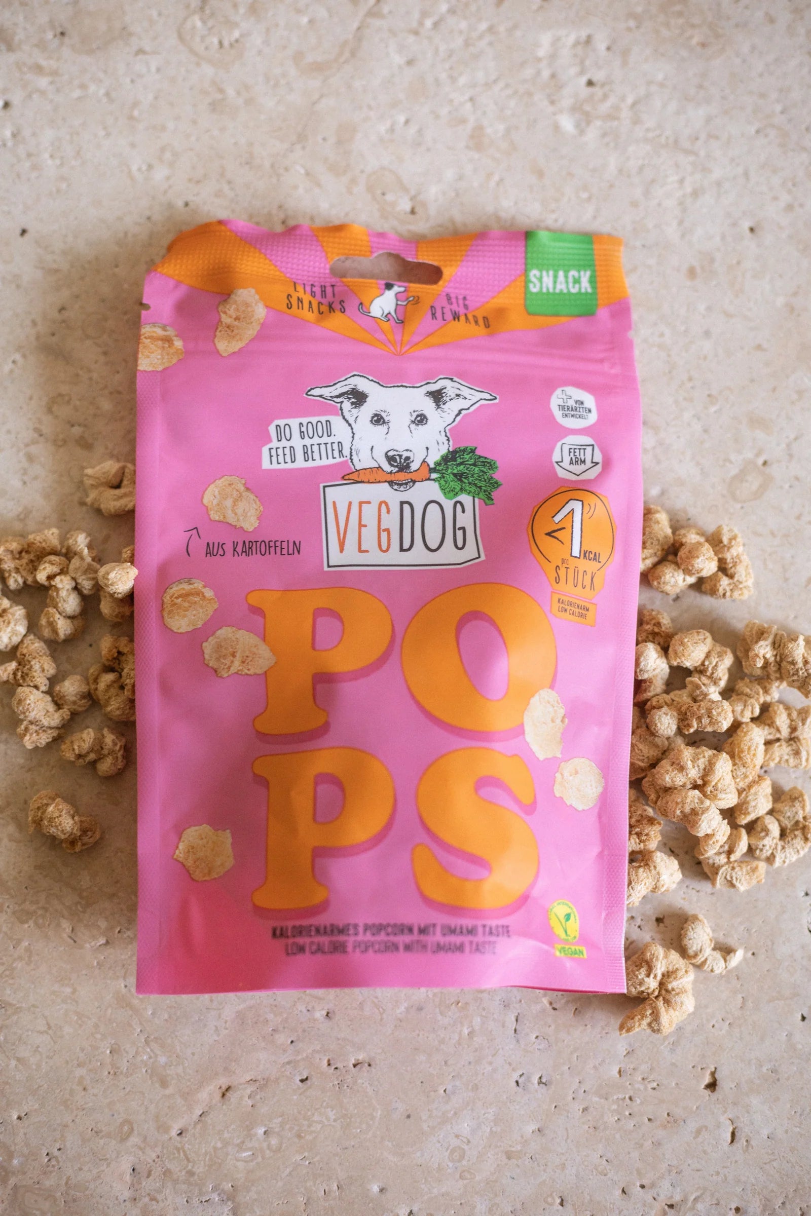 VEGDOG Pops Hundepopcorn