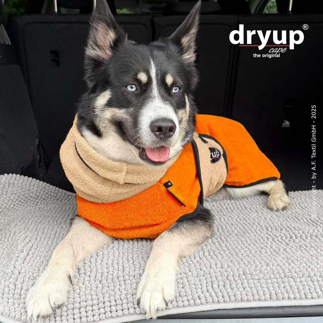 Dryup® Cape Color Blocking Clementine-Sand von Actionfactory