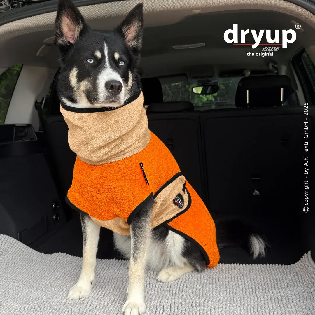Dryup® Cape Color Blocking Clementine-Sand von Actionfactory