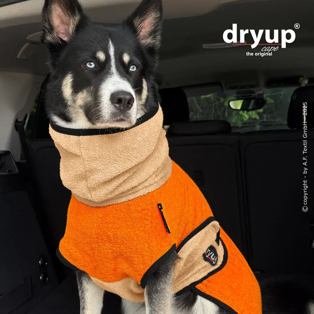 Dryup® Cape Color Blocking Clementine-Sand von Actionfactory