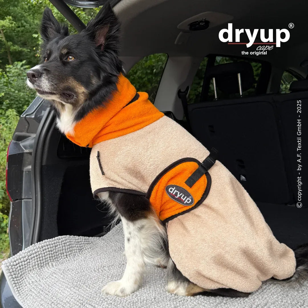 Dryup® Cape Color Blocking Sand-Clementine von Actionfactory