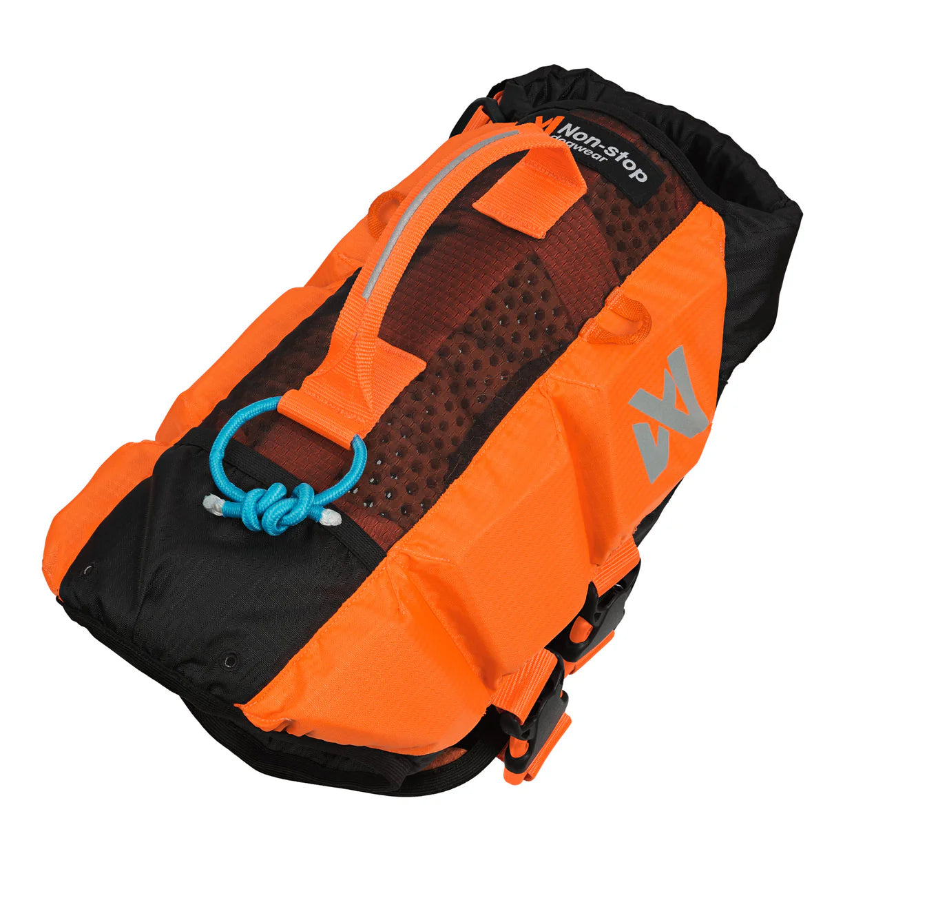 Schwimmweste Protector Life Jacket von Non - stop dogwear Farbe black/orange