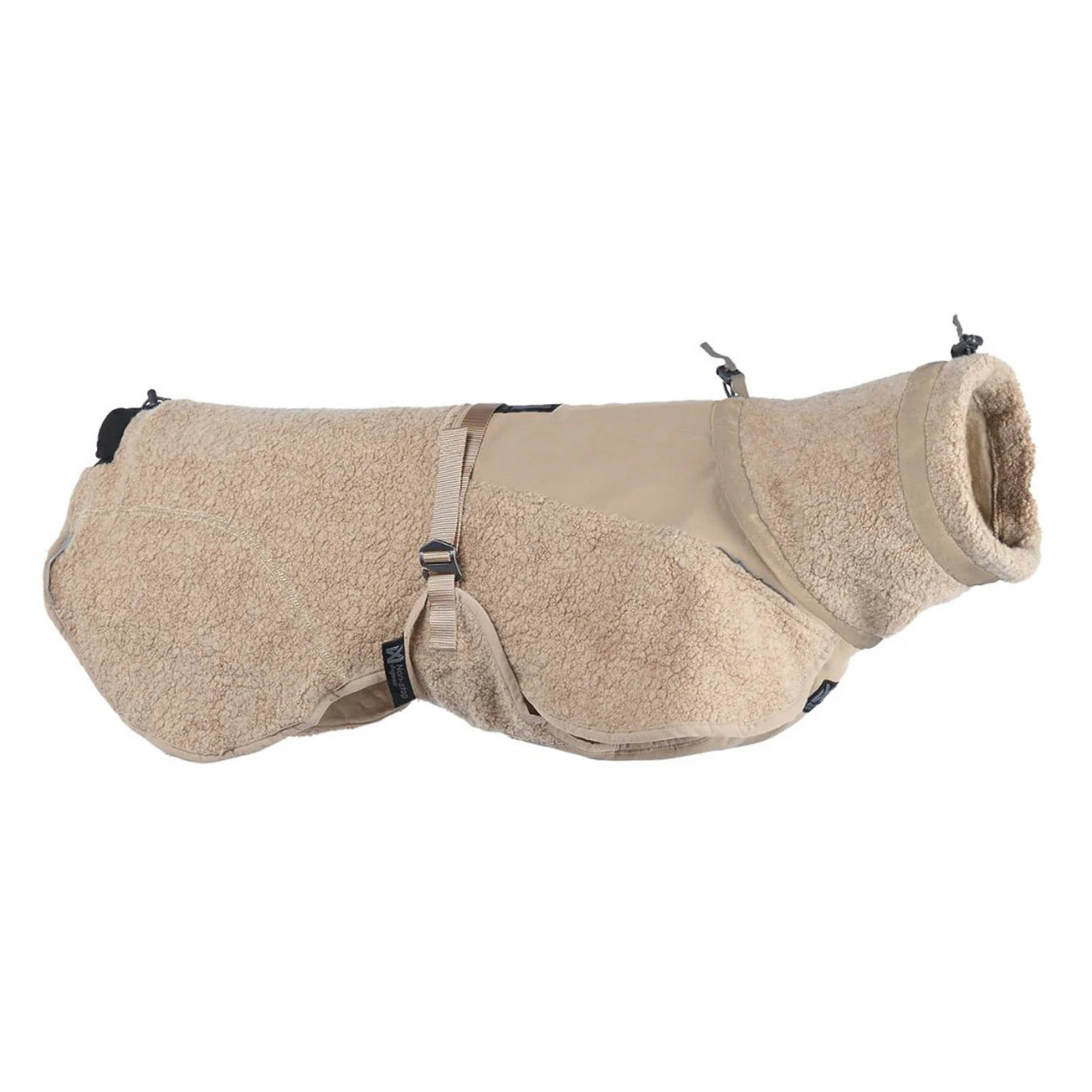 Wool Dog Jacket Sand