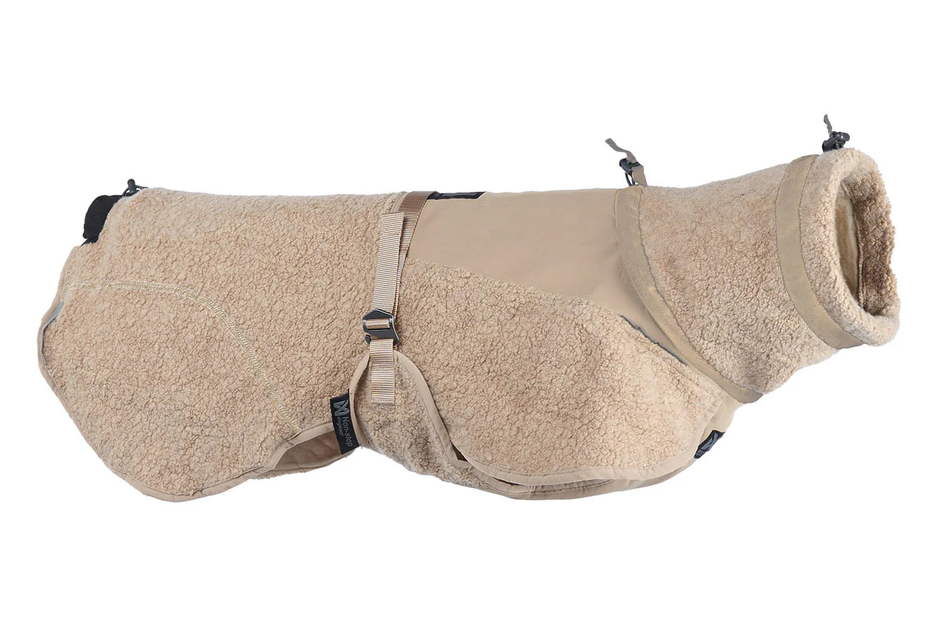 Wool Dog Jacket Sand