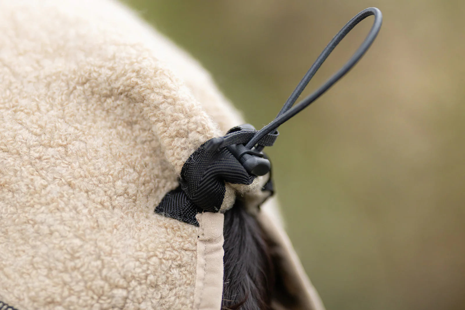 Wool Dog Jacket Sand